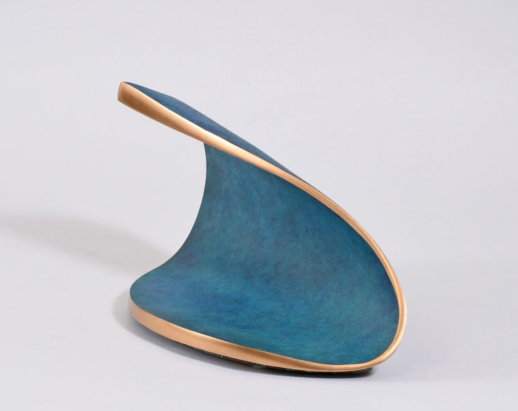 Plunge Sand Cast Bronze Sculpture