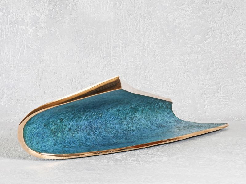 The Last Line Bronze Table Sculpture