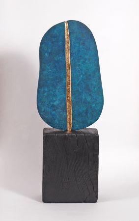 Strada IV - sculpture en bronze contemporaine