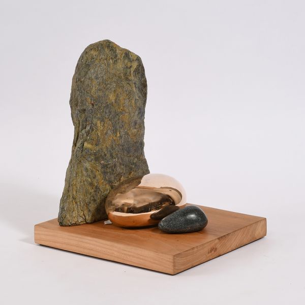 Beach Song 26 Bronze and Stone Sculpture