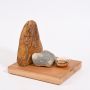 Beach Song 28 - Bronze and Cornish Stone Sculpture