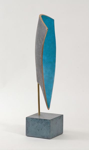 Looking Both Ways Contemporary Bronze Sculpture