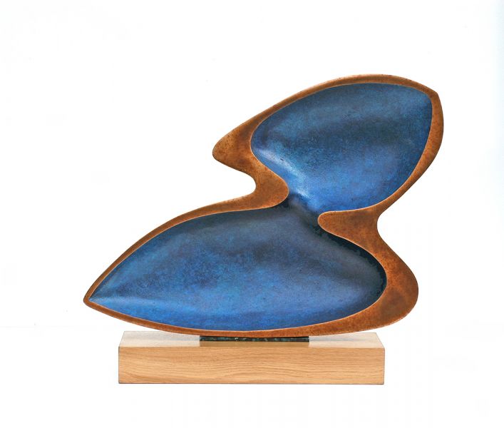 Over There II Sand Cast Bronze Sculpture