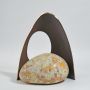Shelter I Bronze and Jesmonite Boulder Sculpture