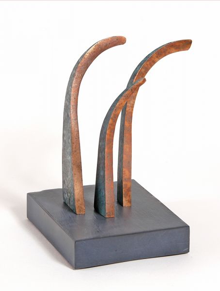 Summer Wind Bronze Table Sculpture