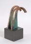 Summer Wind 10 Bronze and Slate Sculpture