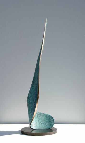 Viking Bronze and Brass Sculpture