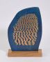 Lamorna to Rock Bronze and Oak Sculpture