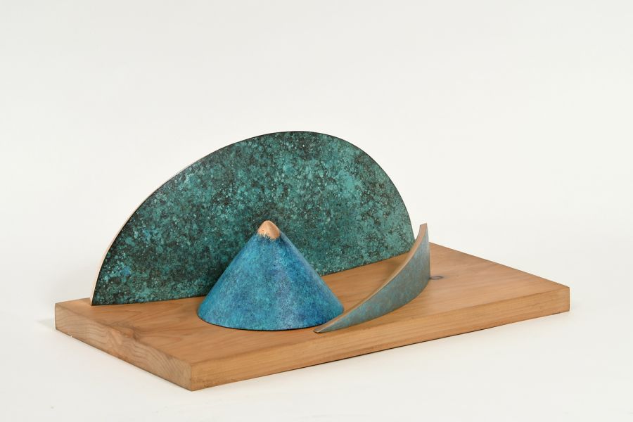 Parados Bronze Tabletop Sculpture