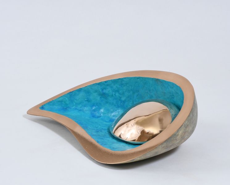 Sanctuary V Bronze Tabletop Sculpture